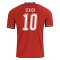 Puma Mens Czechia Patrick Schick Republic Home Stadium Jersey 2026 (Dark Cherry/Navy)