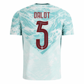 PUMA Men's Dalot Portugal 2026 Authentic Match Away Jersey (White/Green Lagoon)