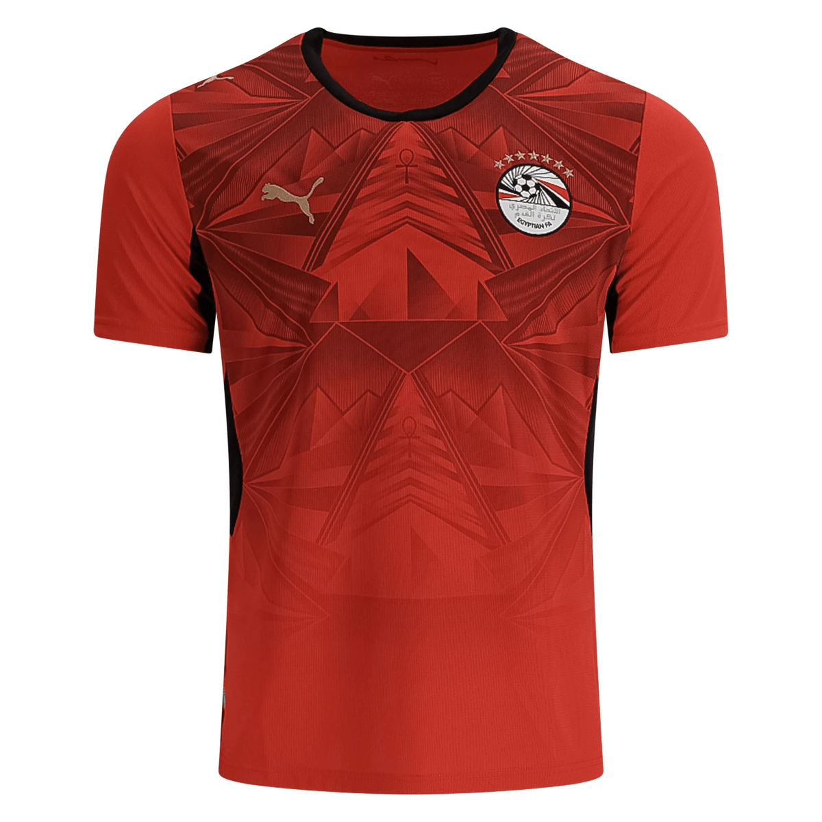 Puma Mens Egypt Home Stadium Jersey 2026 (Red) | SoccerWearhouse