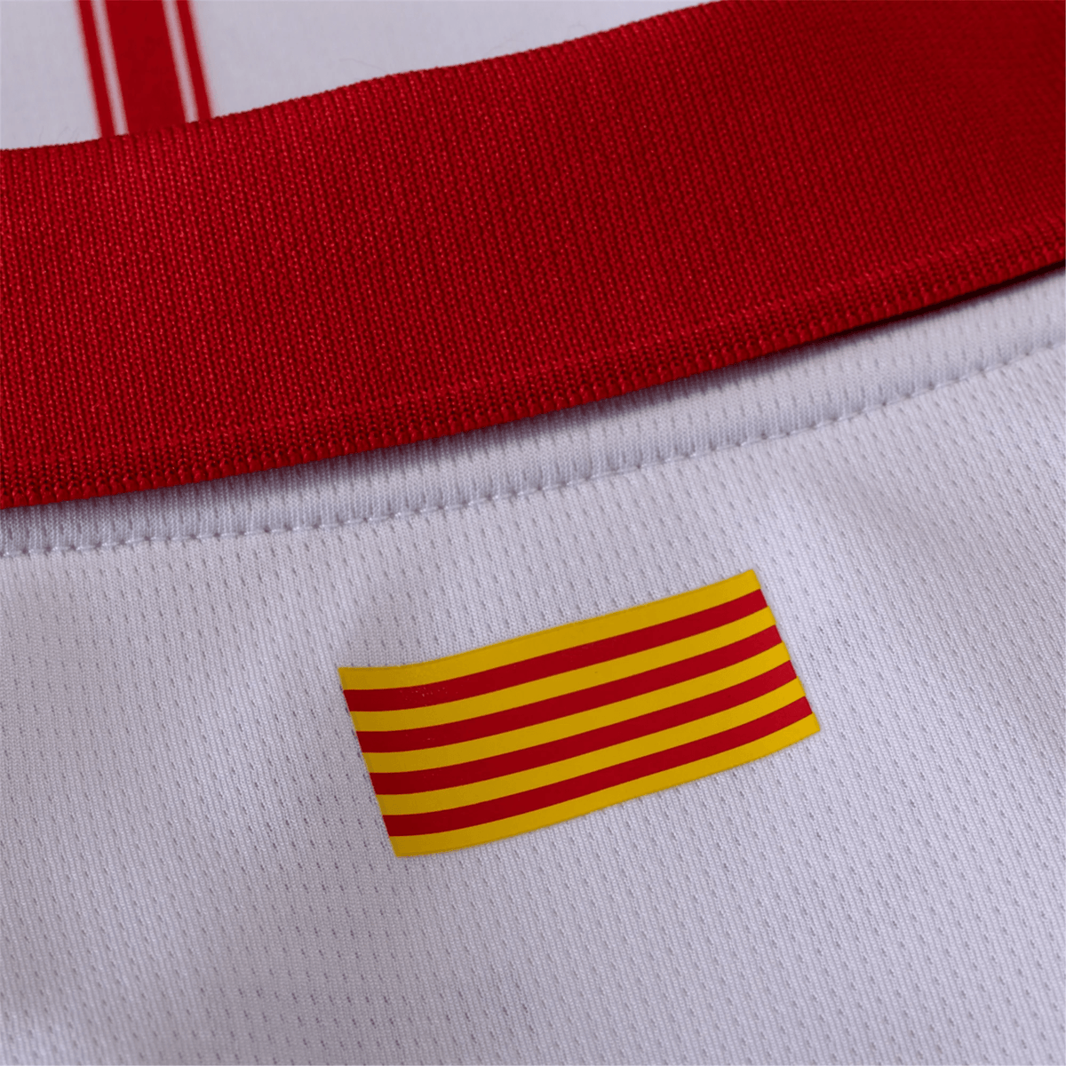 Puma Men's Girona Home Jersey 25/26 (Puma White/Puma Red) | SoccerWearhouse