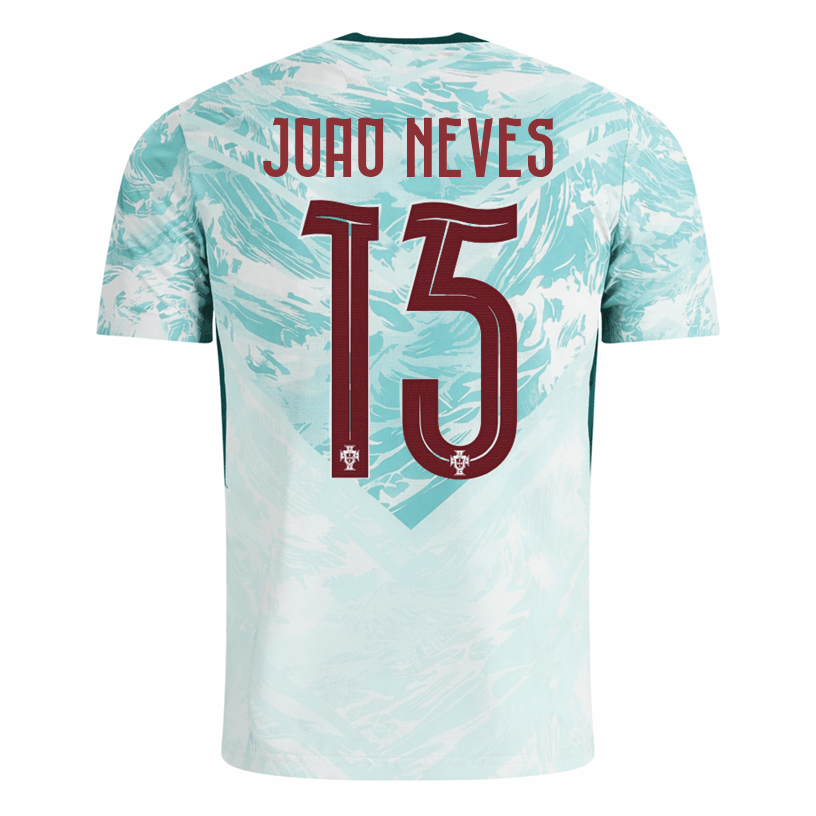 PUMA Men's Joao Neves Portugal 2026 Away Stadium Jersey (White) | SoccerWearhouse