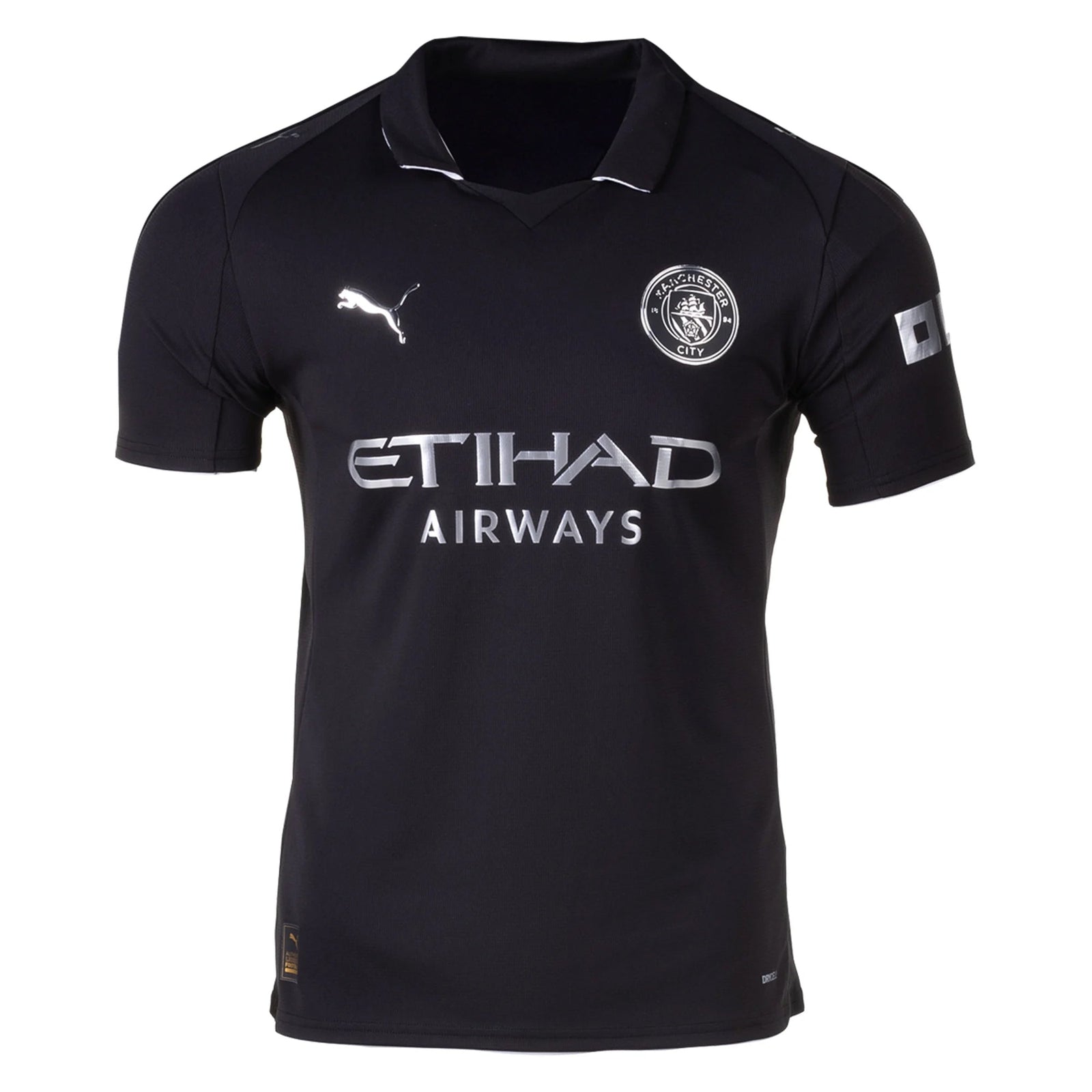 Puma Men's Manchester City Away Jersey 25/26 (Puma Black) | SoccerWearhouse