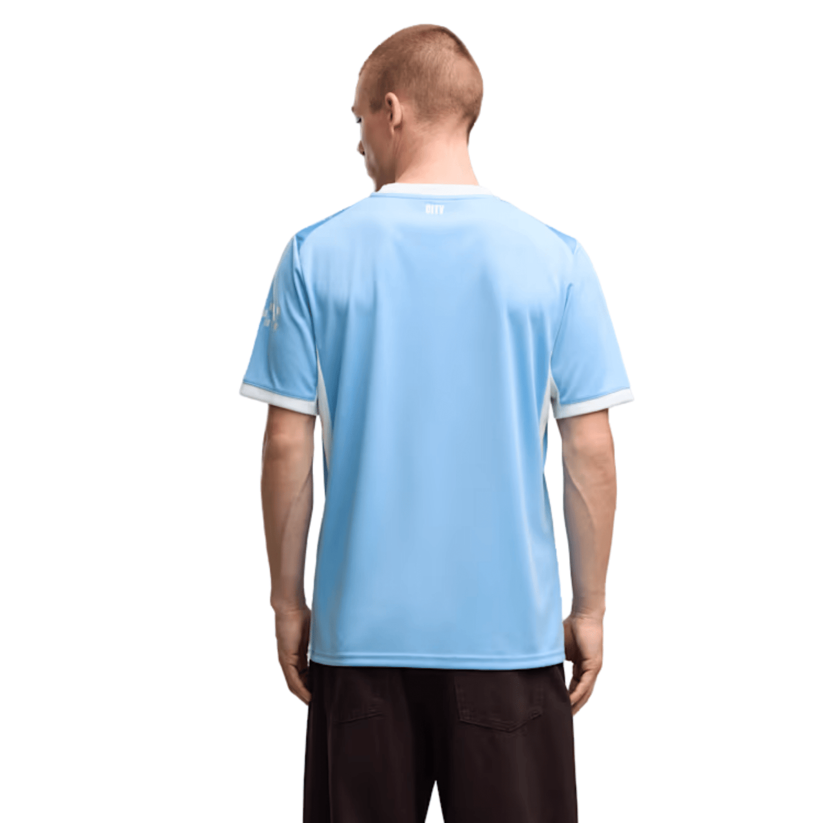 Puma Mens Manchester City Home Jersey 26/27 (Team Light Blue/Icey Blue) | SoccerWearhouse