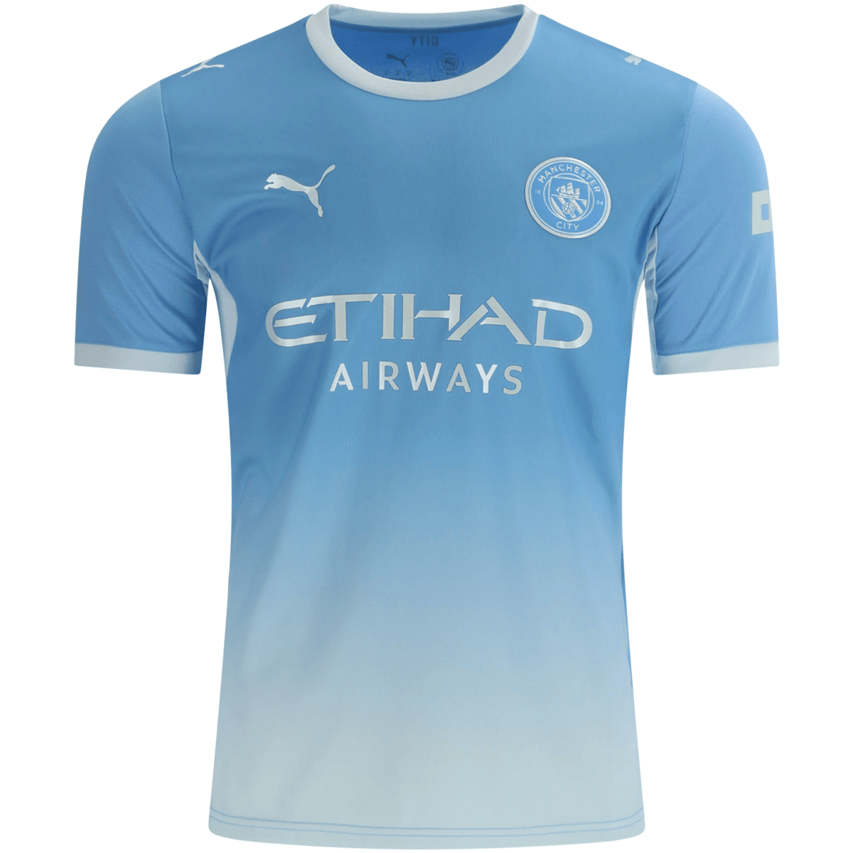Puma Mens Manchester City Home Jersey 26/27 (Team Light Blue/Icey Blue) | SoccerWearhouse