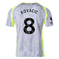 Puma Men's Manchester City Kovacic Third Jersey w/ EPL + No Room For Racism Patches 25/26 (Cool Weather/Pro Green)
