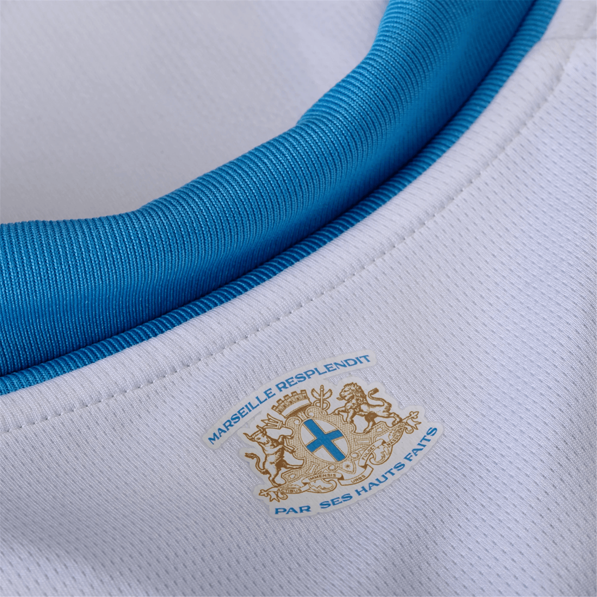 Puma Men's Marseille Home Jersey 25/26 (White/Blue) | SoccerWearhouse