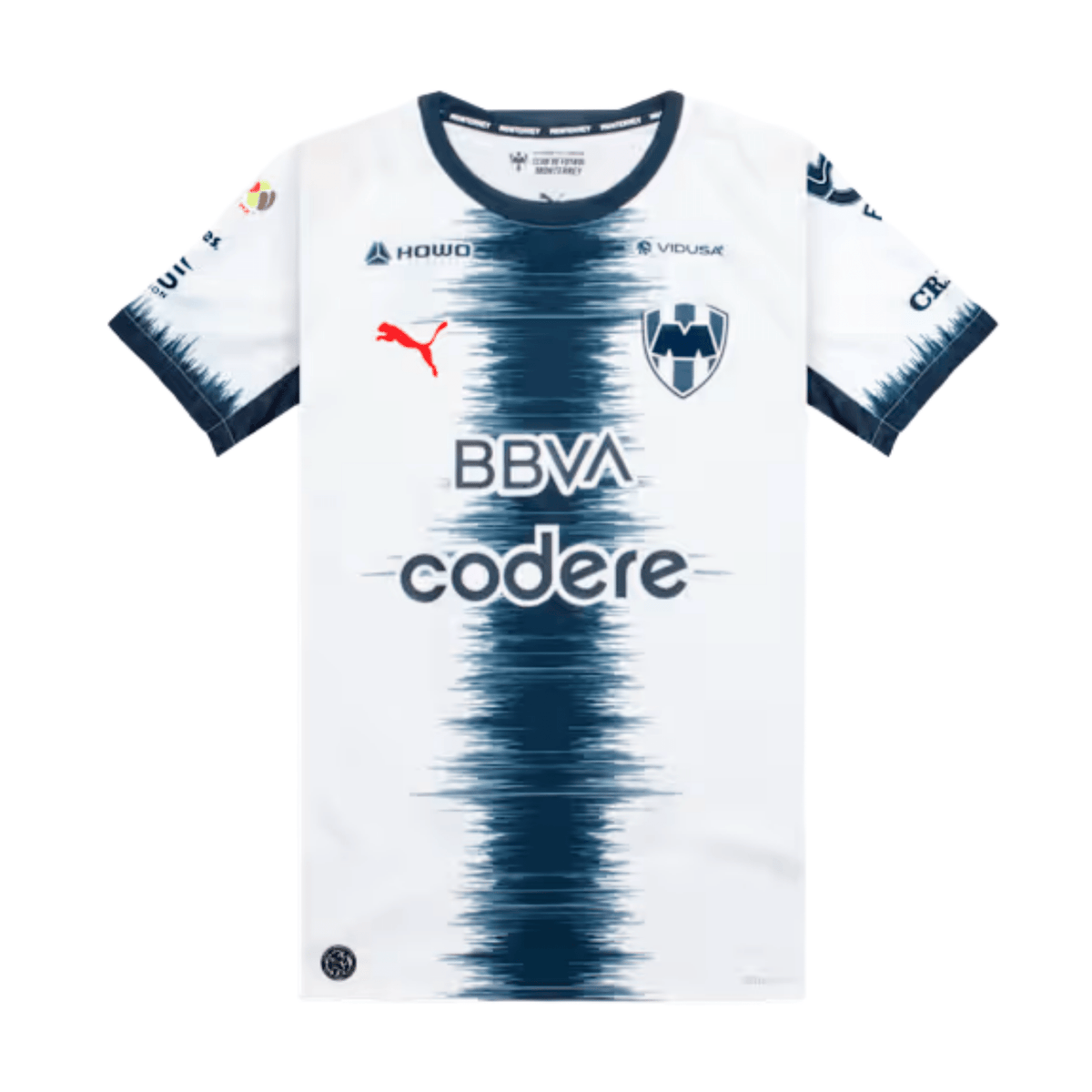 Puma Mens Monterrey Away Jersey 26/27 (White/Navy) | SoccerWearhouse