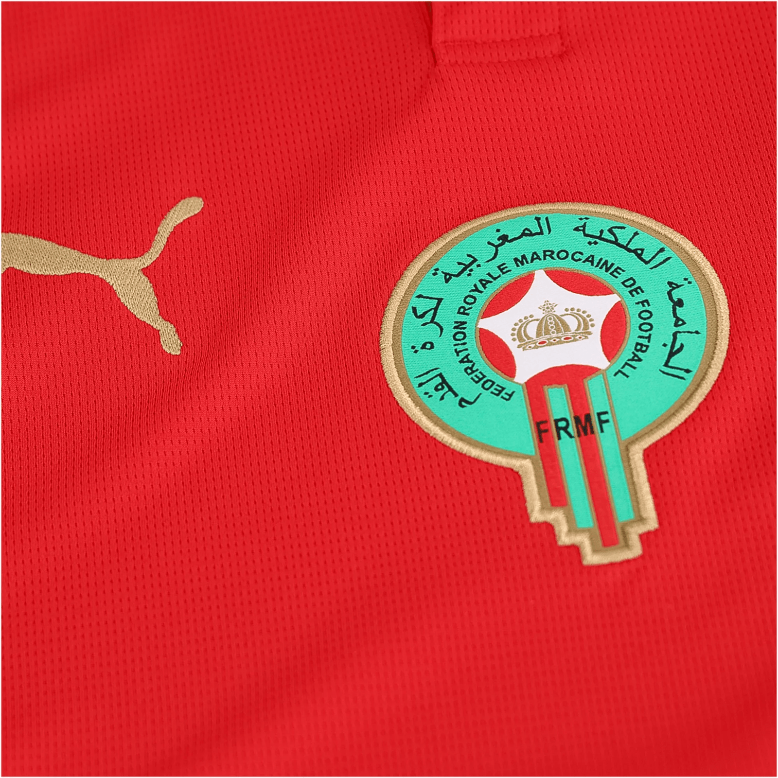 Puma Mens Morocco Home Jersey 2026 (Red) | SoccerWearhouse