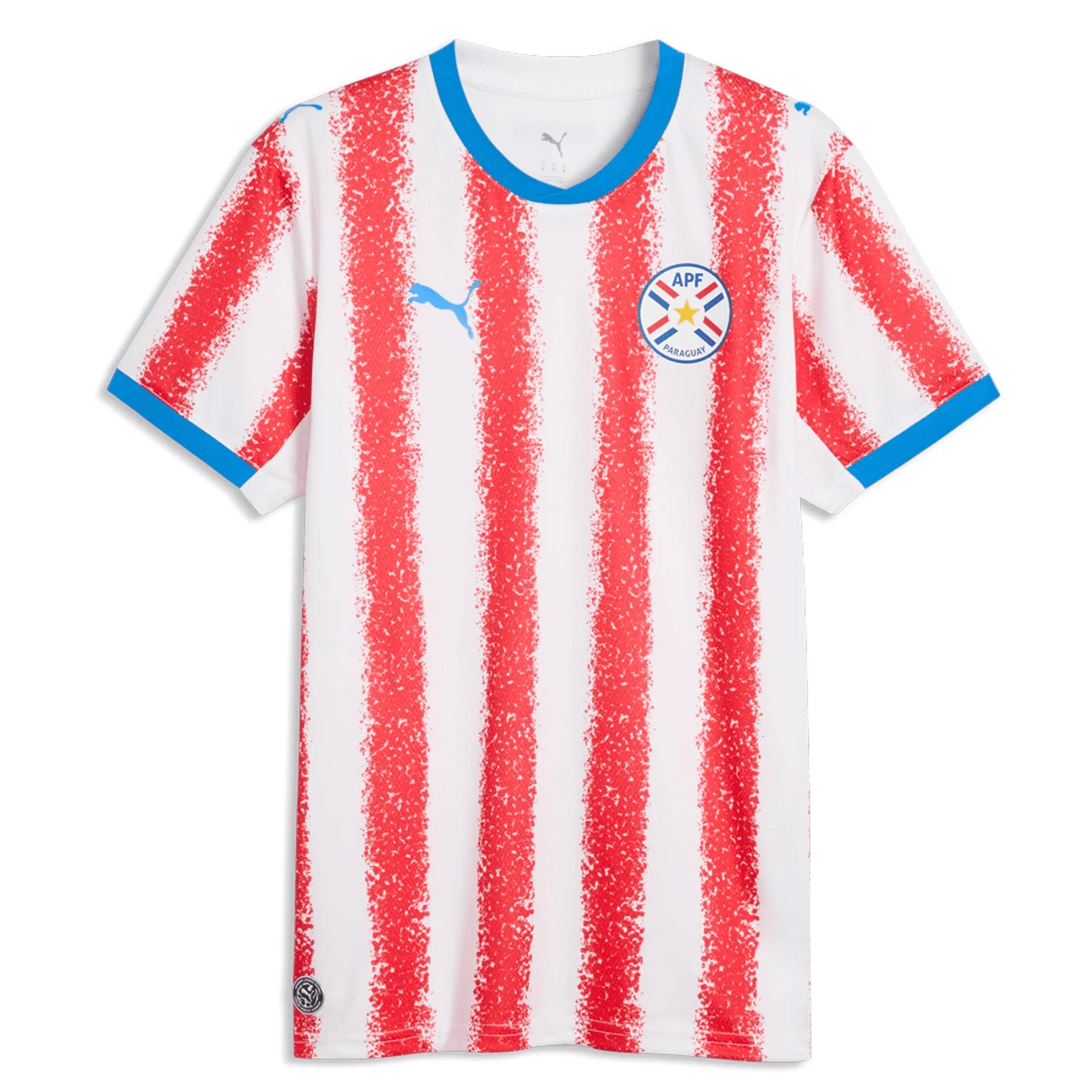 Puma Mens Paraguay Home Stadium Jersey 2026 (Puma Red/White) | SoccerWearhouse