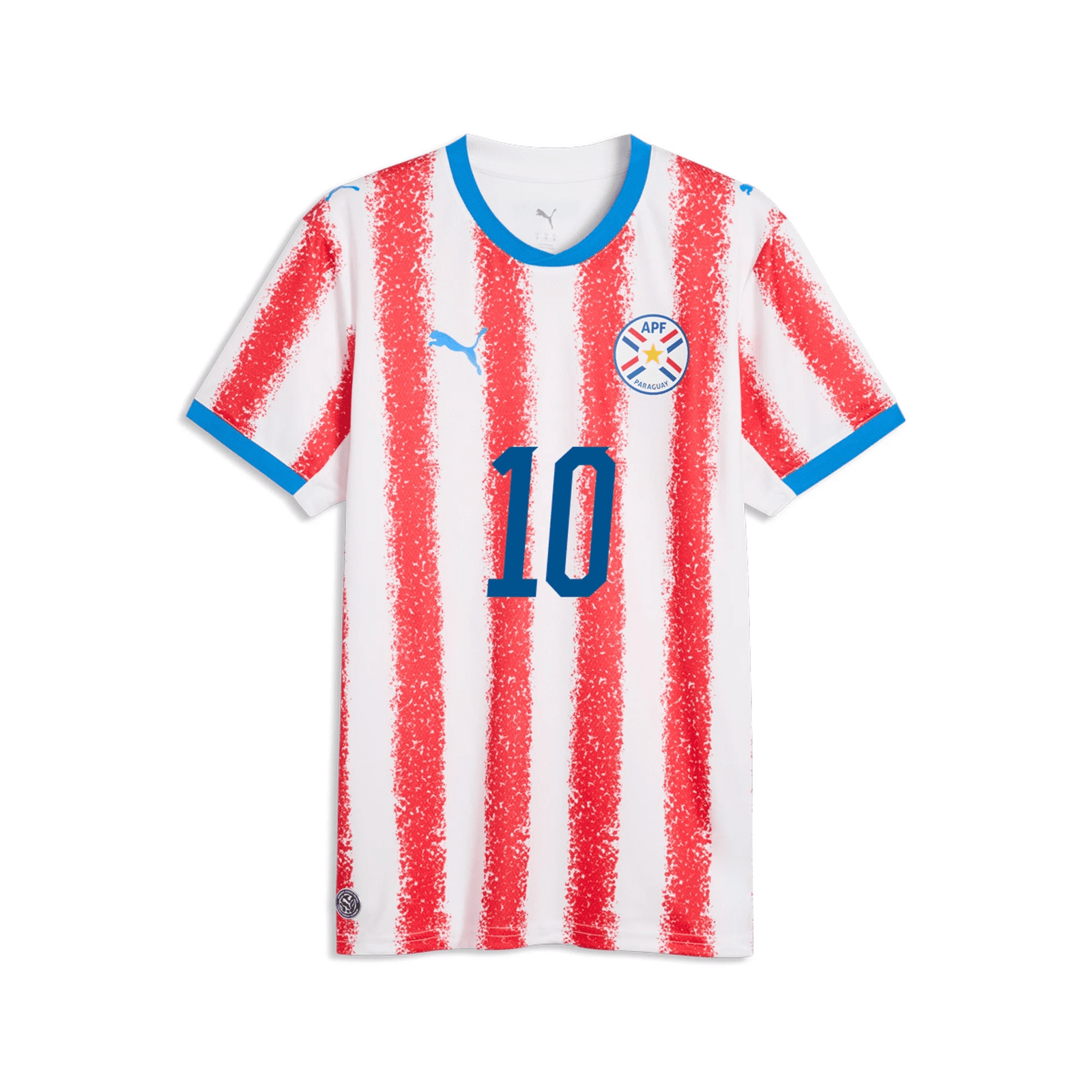 Puma Mens Paraguay Miguel Almiron Home Jersey 2026 (Puma Red/White) | SoccerWearhouse