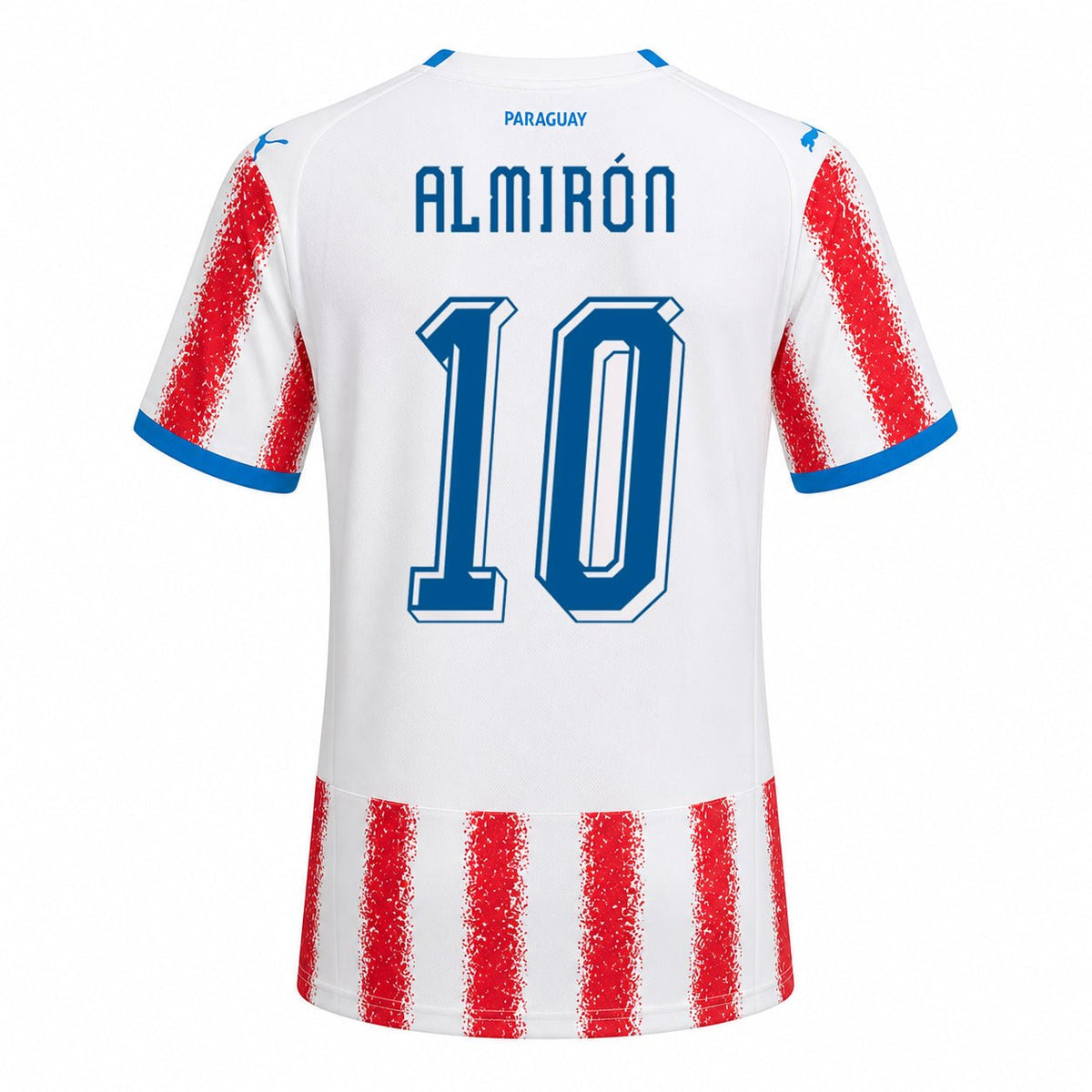 Puma Mens Paraguay Miguel Almiron Home Jersey 2026 (Puma Red/White) | SoccerWearhouse