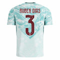 PUMA Men's Ruben Dias Portugal 2026 Away Stadium Jersey (White)