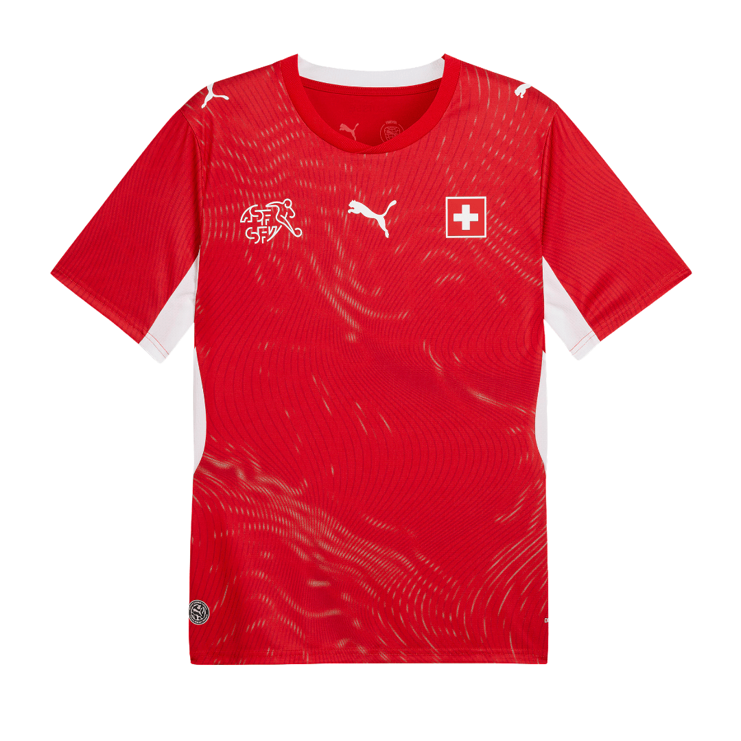 Puma Mens Switzerland Home Stadium Jersey 2026 (Red/White) | SoccerWearhouse