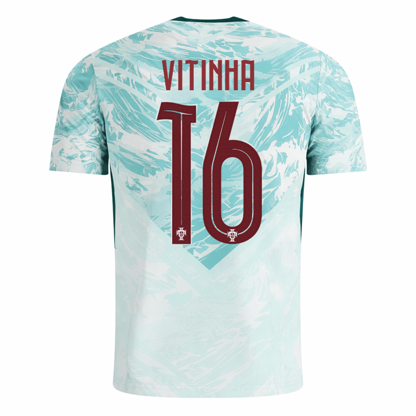 PUMA Men's Vitinha Portugal 2026 Away Stadium Jersey (White) | SoccerWearhouse