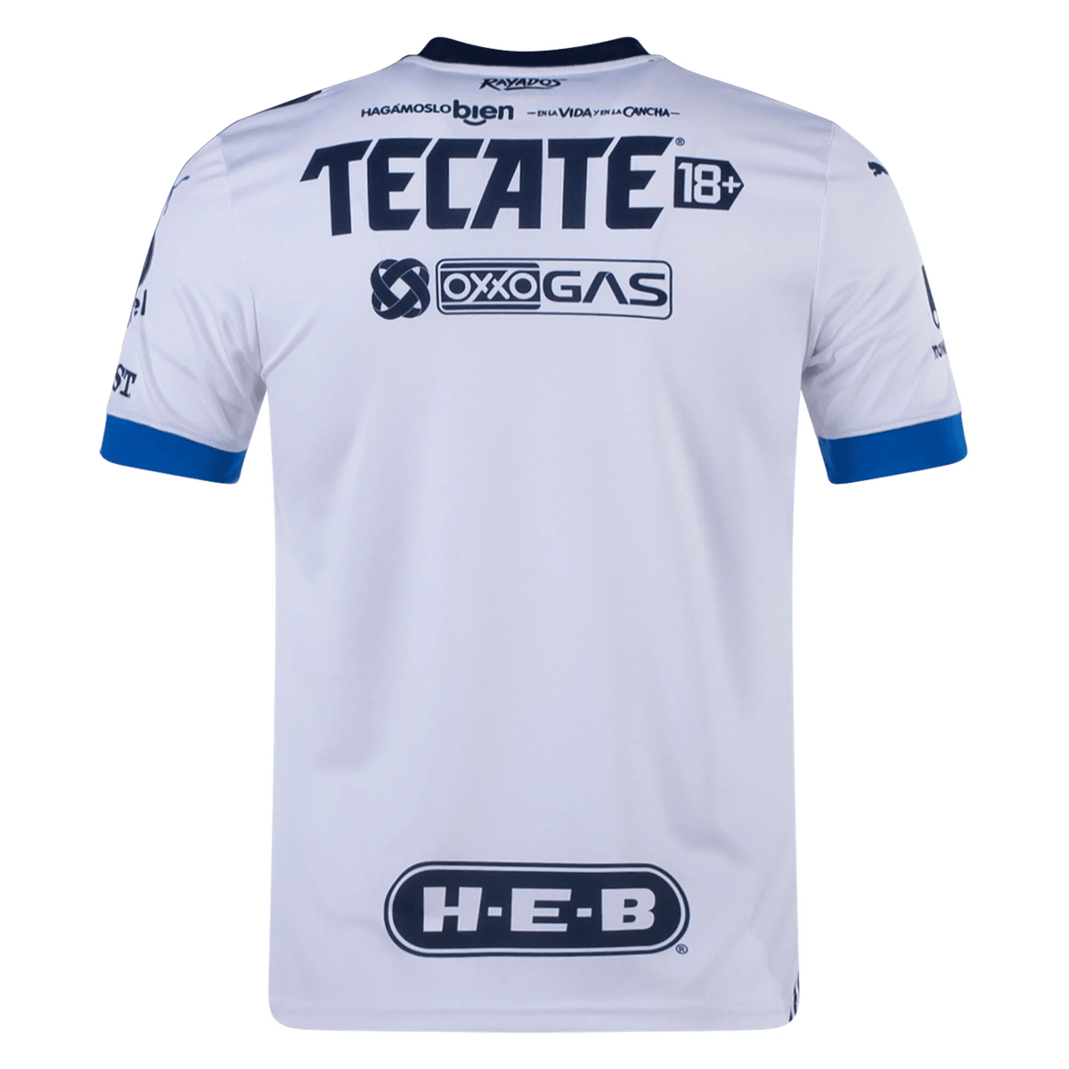 Puma Monterrey Authentic Away Jersey 23/24 (Puma White) | SoccerWearhouse