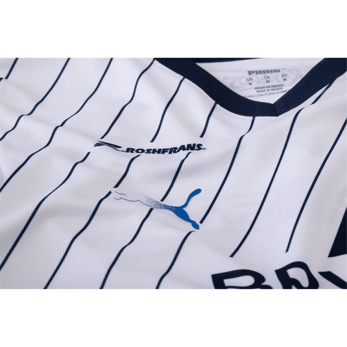 Puma Monterrey Away Jersey w/ Liga MX Patch 23/24 (Puma White) | SoccerWearhouse