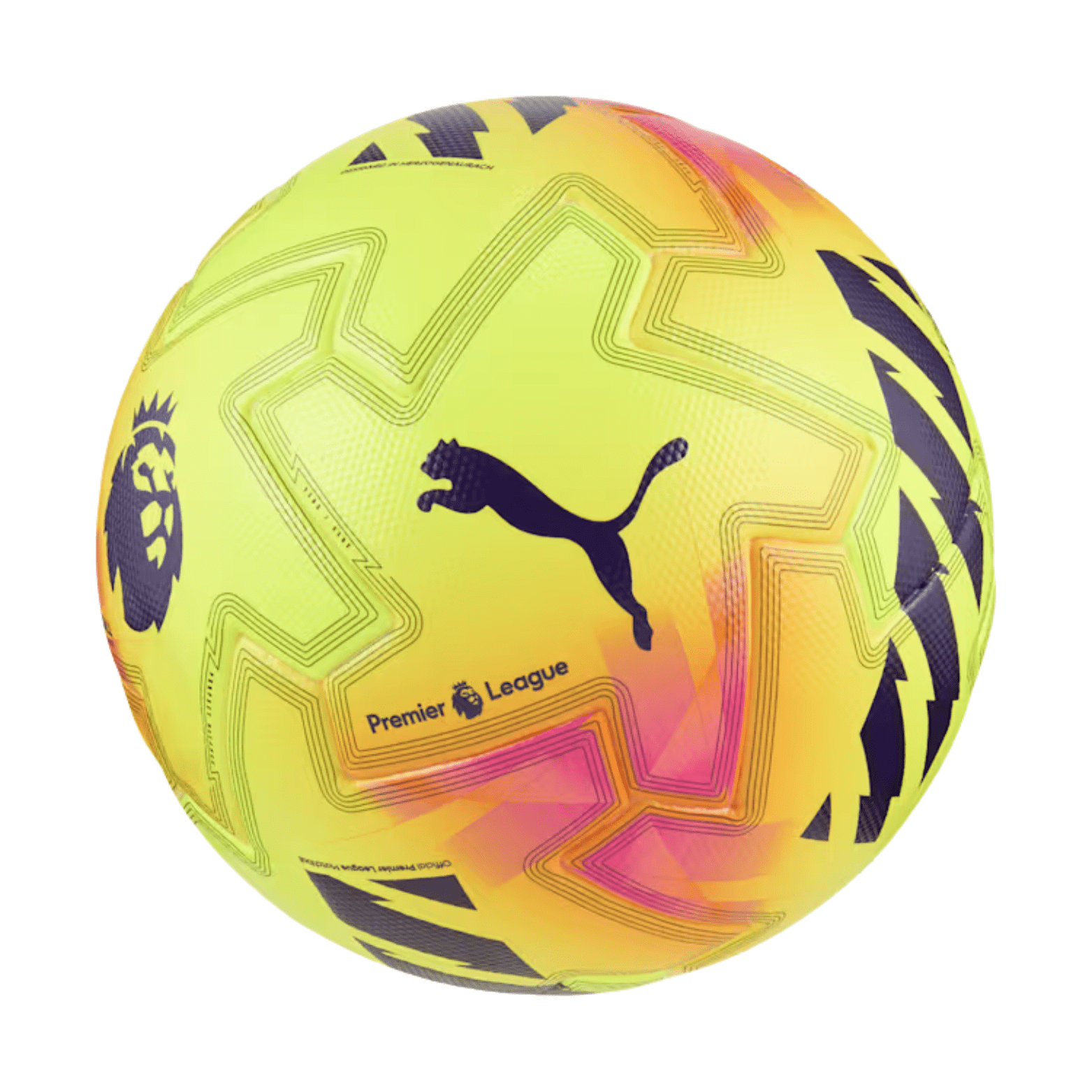 PUMA Premier League 25/26 Orbita Ultimate Lights Soccer Match Ball – Official Edition (Fluo Yellow/Multi) | SoccerWearhouse