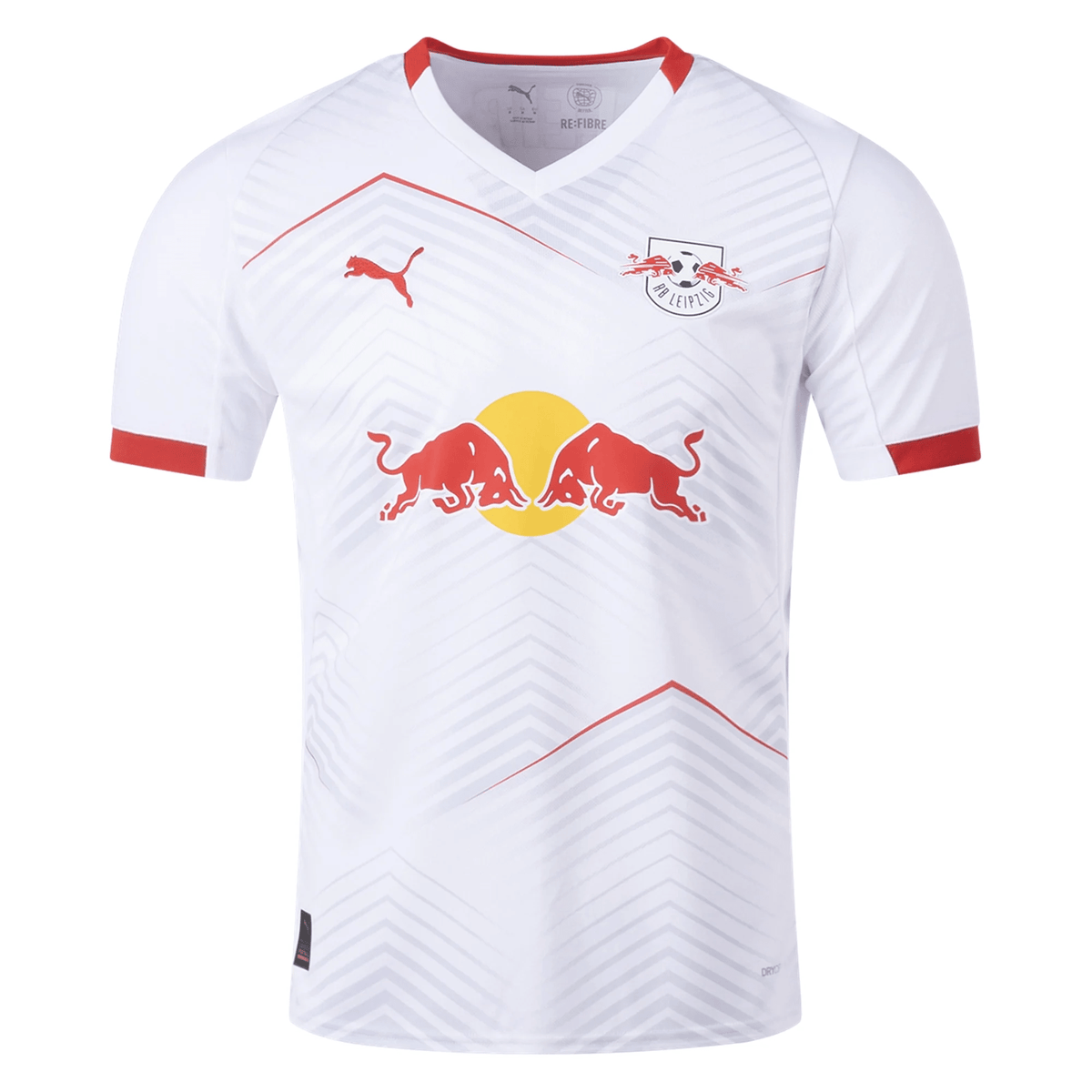 Puma RB Leipzig Home Jersey 25/26 (White/Red) | SoccerWearhouse