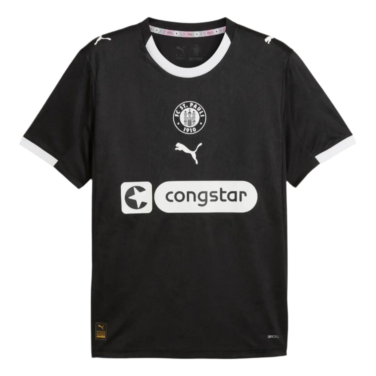 Puma St. Pauli 25/26 Third Jersey (Puma Black/Puma White) | SoccerWearhouse