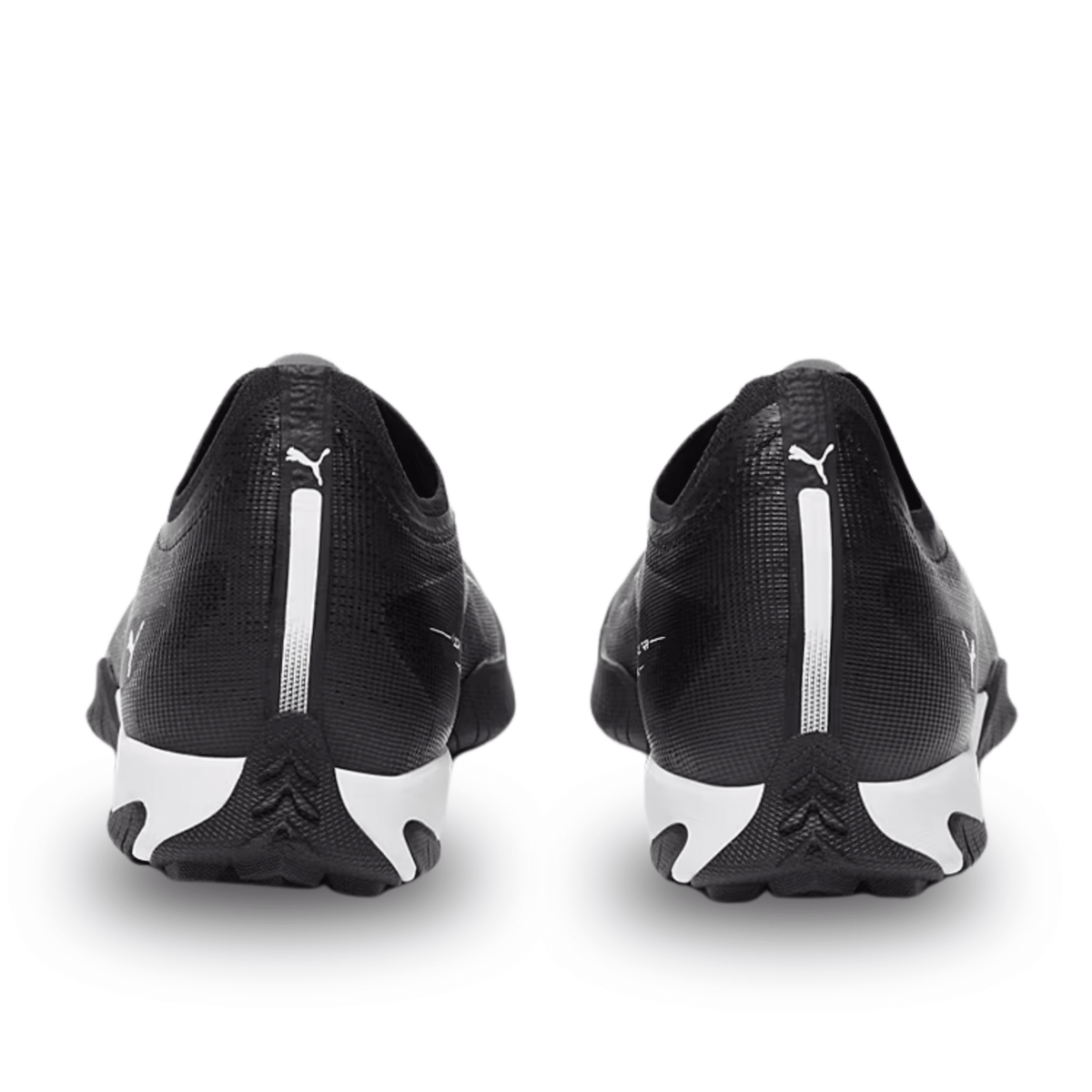 PUMA Ultra 5 Match TT Turf Soccer Shoes (Black/White) | SoccerWearhouse