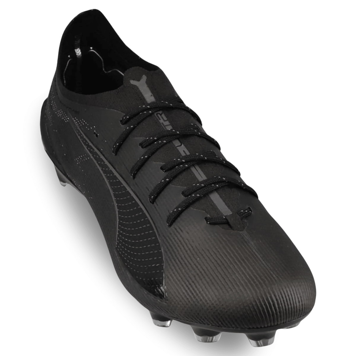Puma Ultra 5 Ultimate FG Soccer Cleats (Puma Black/Puma Silver) | SoccerWearhouse