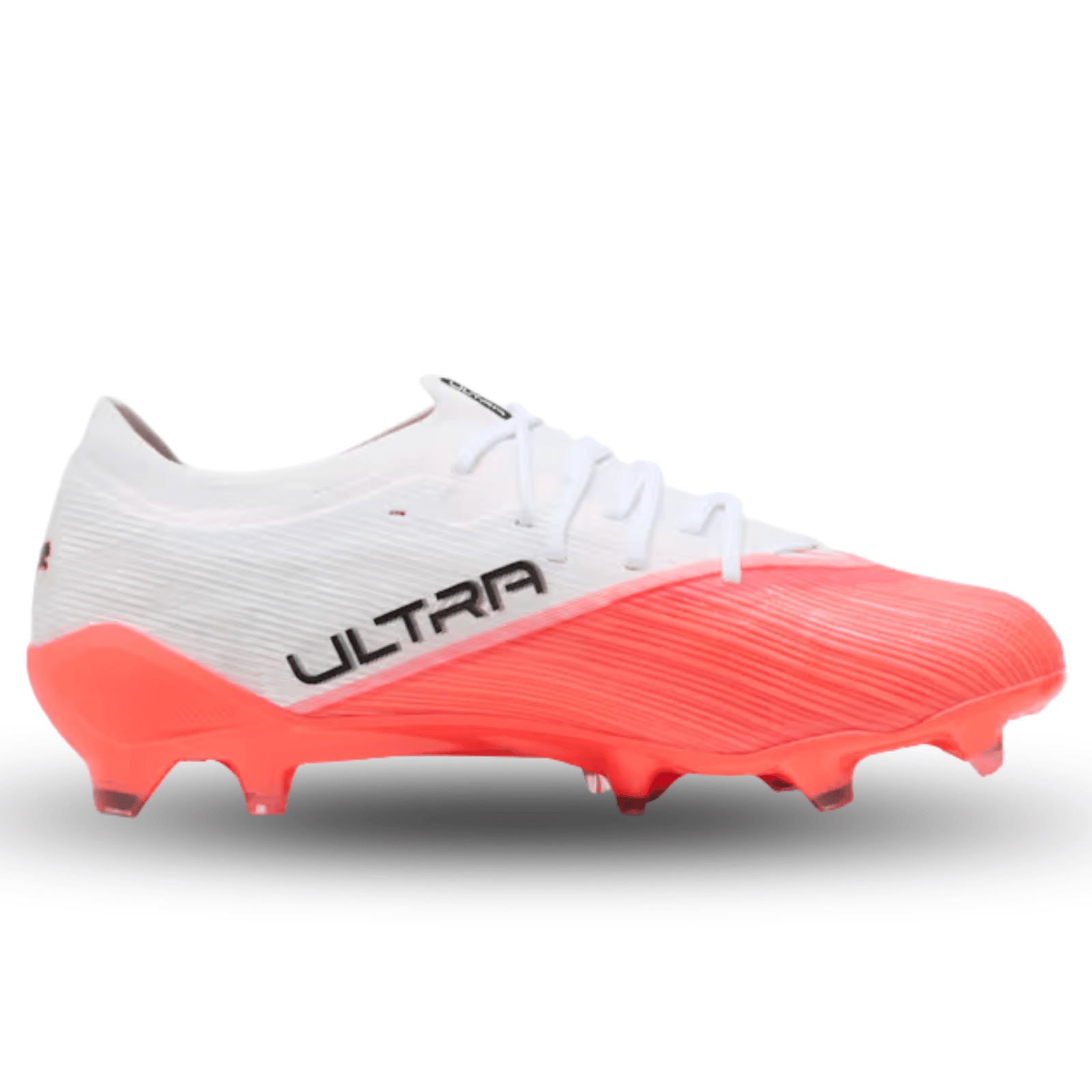 Puma Ultra Nitro 7 Pro FG Soccer Cleats (White/Pink) | SoccerWearhouse