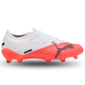 Puma Ultra Nitro 7 Pro FG Soccer Cleats (White/Pink)