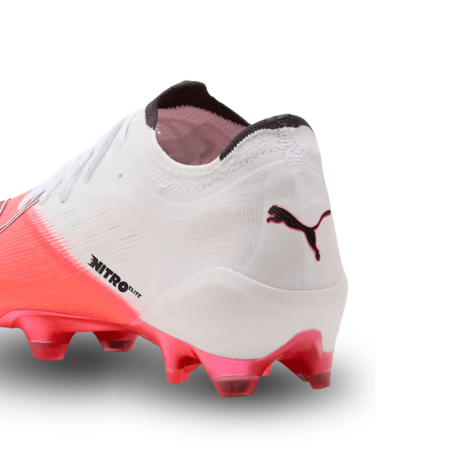 Puma Ultra Nitro 7 Ultimate FG Soccer Cleats (White/Pink) | SoccerWearhouse