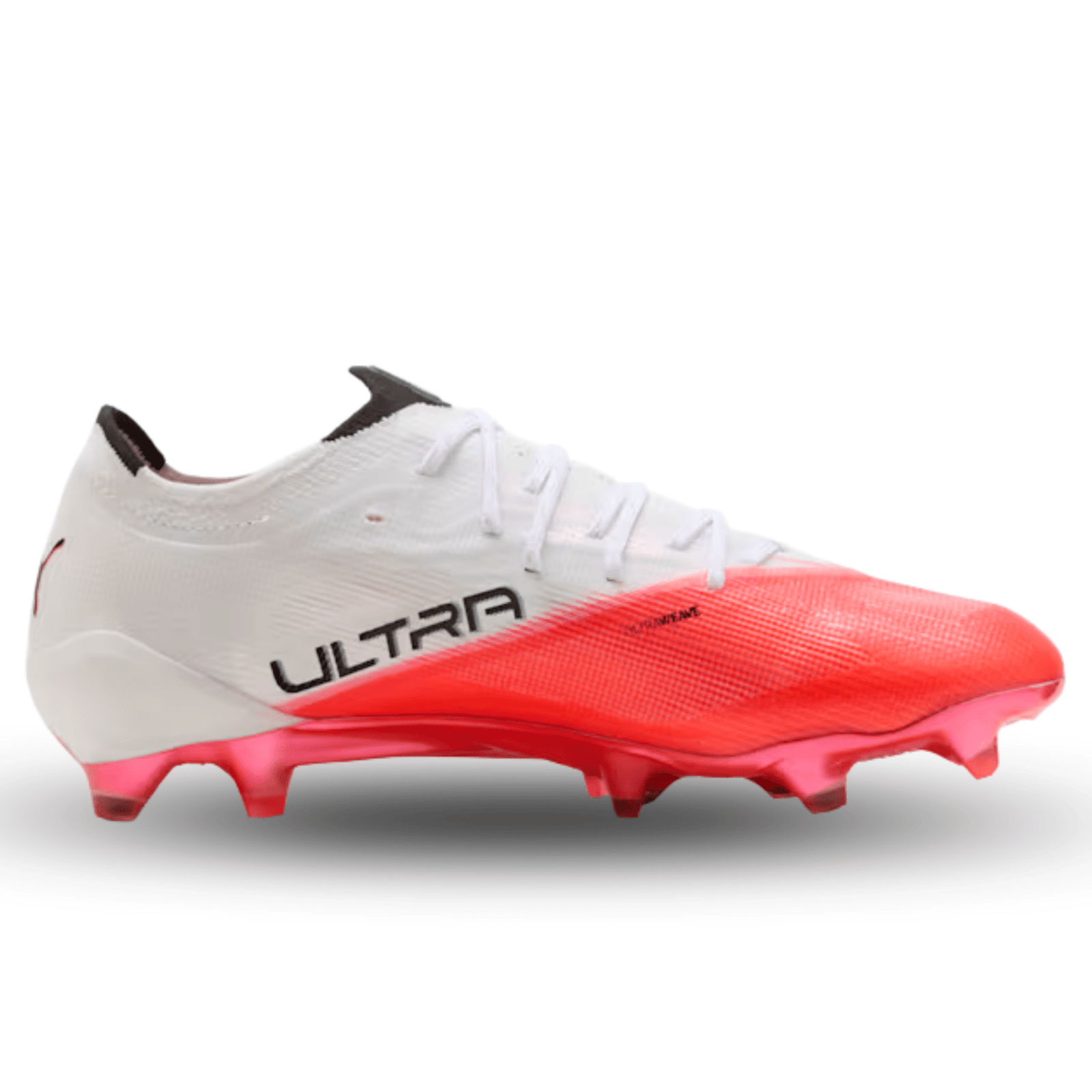 Puma Ultra Nitro 7 Ultimate FG Soccer Cleats (White/Pink) | SoccerWearhouse