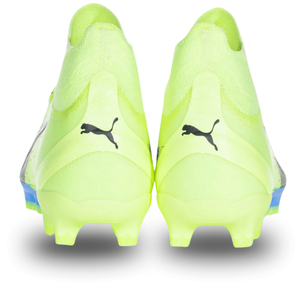 Puma Ultra Pro FG/AG Soccer Cleats (Fizzy Light/Parisian Blue) | SoccerWearhouse