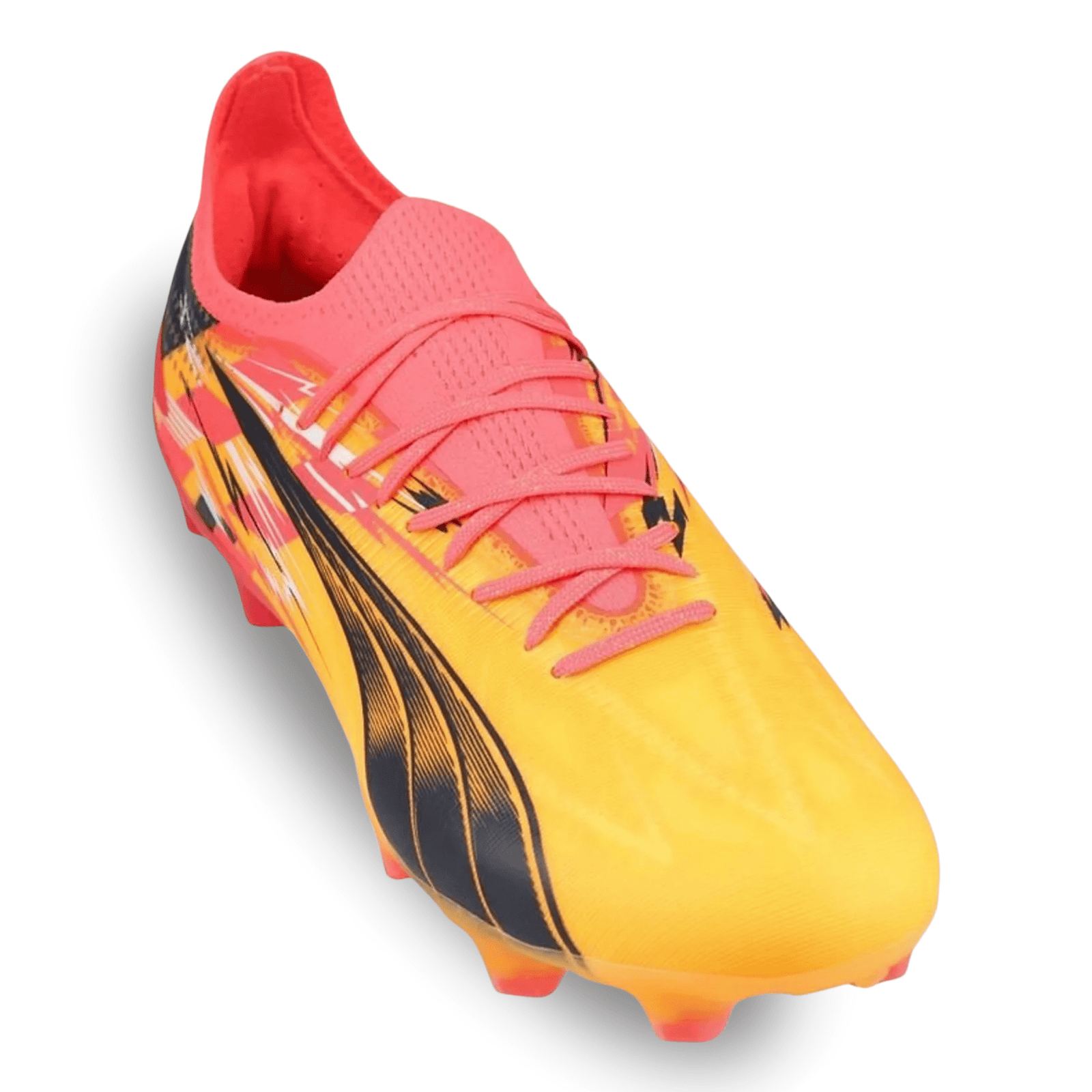 Puma Ultra Ultimate Christian Pulisic FG/AG Soccer Cleats (Sun Stream/Puma Navy) | SoccerWearhouse