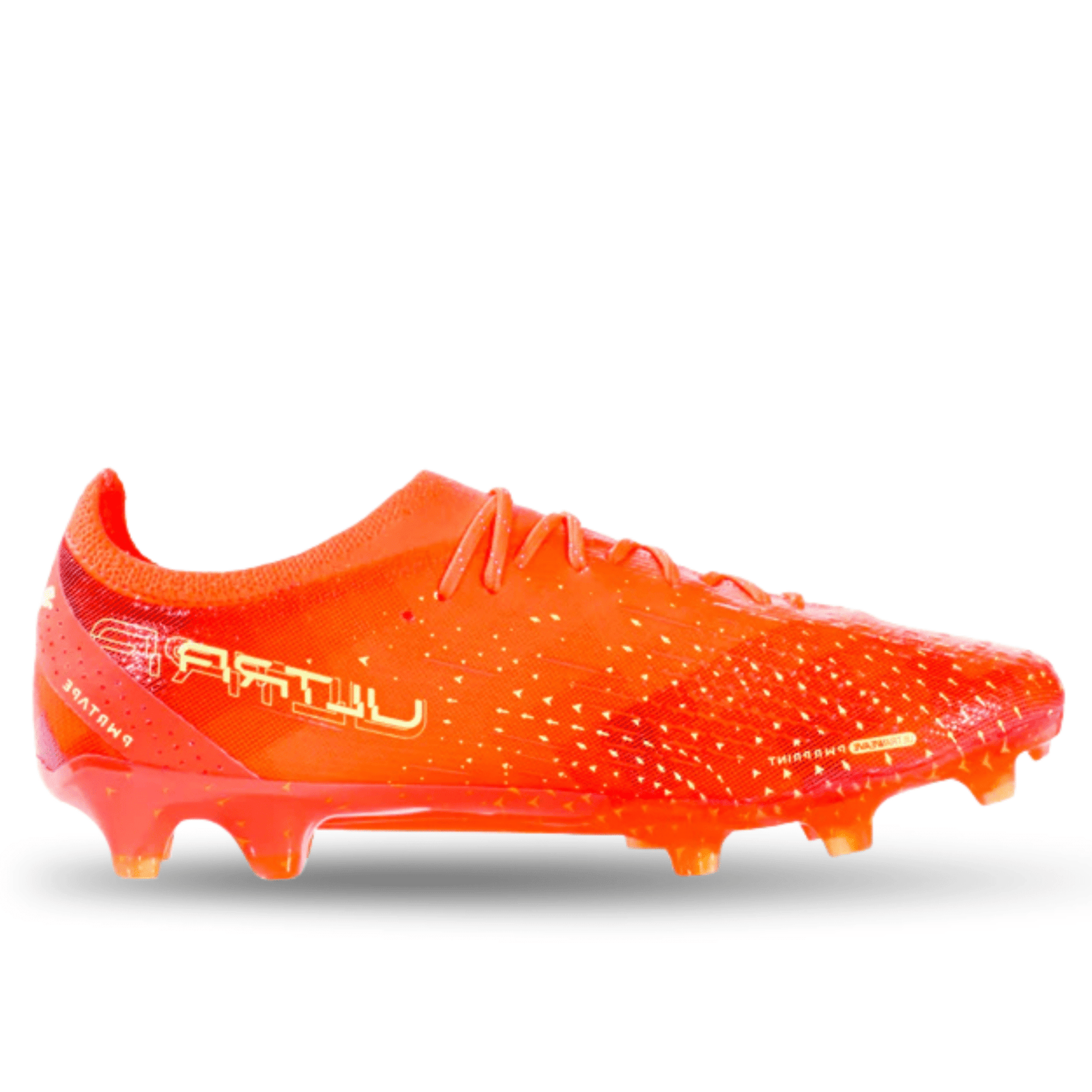Puma Ultra Ultimate FG/AG Soccer Cleats (Coral/Fizzy Light/Black) | SoccerWearhouse