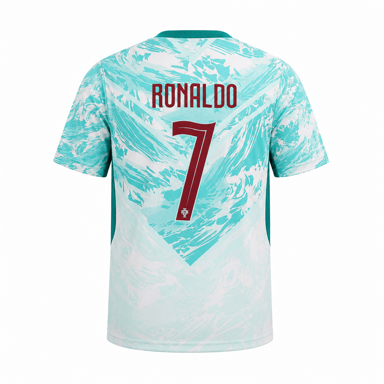 Puma Youth Cristiano Ronaldo Portugal Away Jersey 2026 (White/Green) | SoccerWearhouse