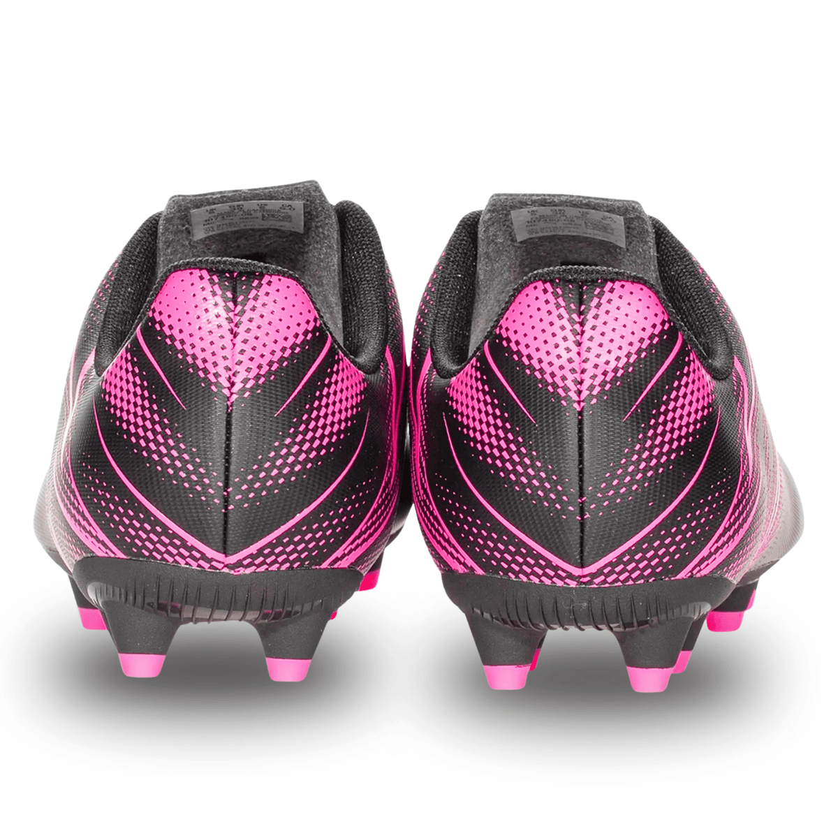 Puma Youth Jr. Attacanto FG/AG Soccer Cleats (Puma Black/Pink) | SoccerWearhouse