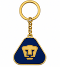 Pumas UNAM Double Sided Metal Crest Keychain
