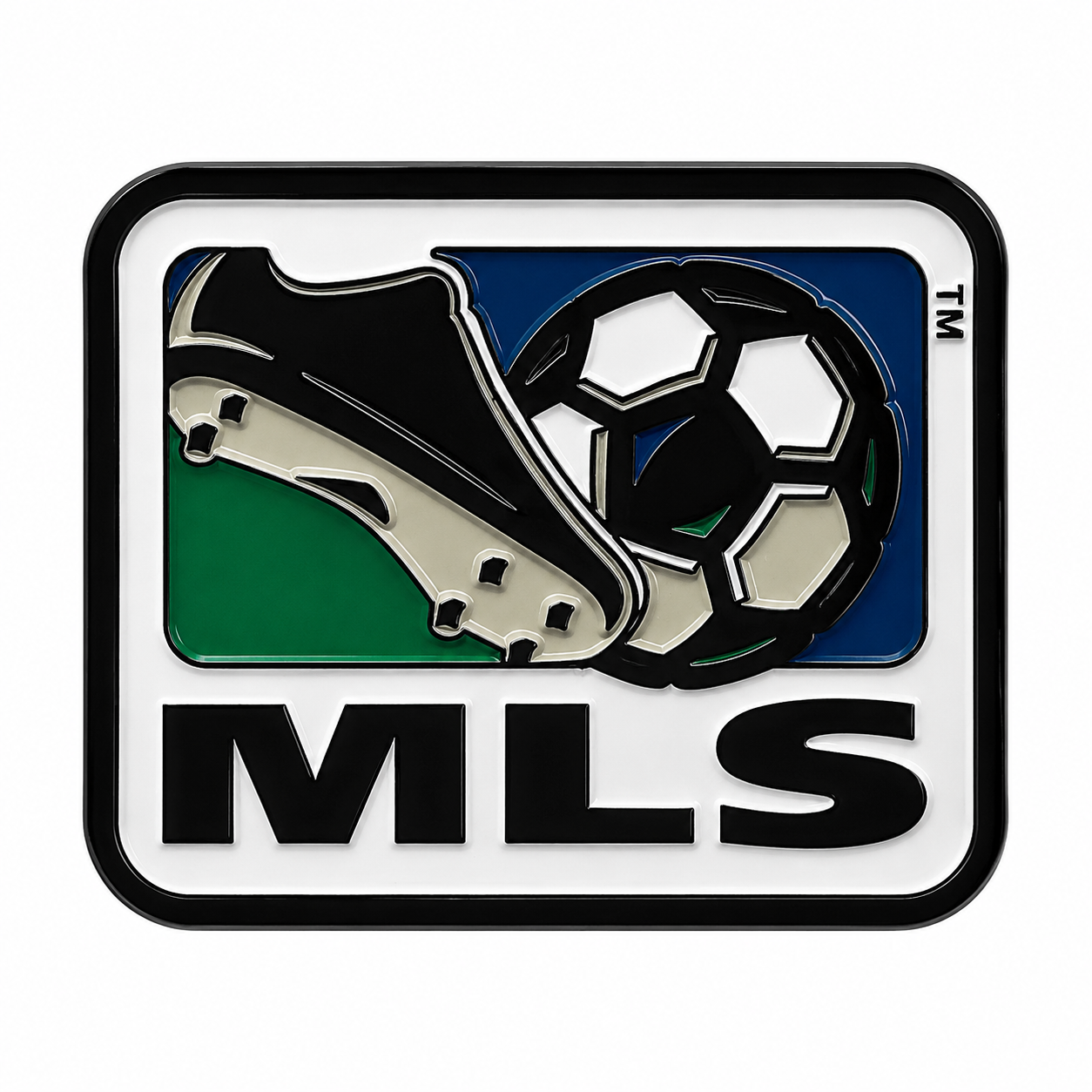 MLS Major League Soccer Logo Retro Enamel Pin