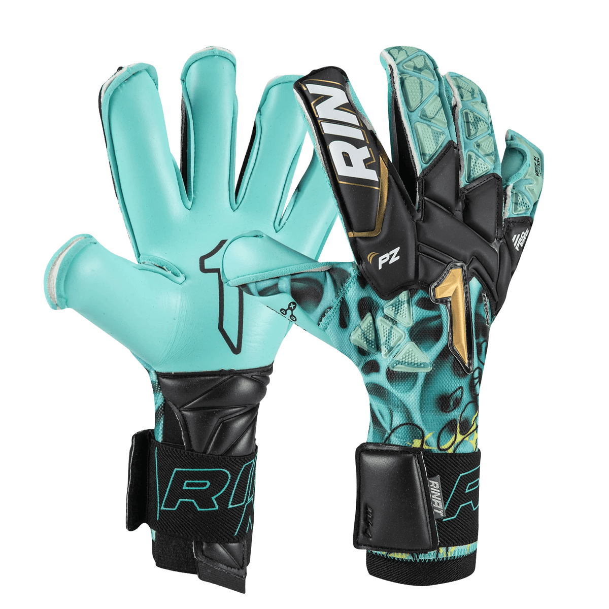 Rinat Xtreme Dominius Pro GK Gloves (Aqua) | SoccerWearhouse
