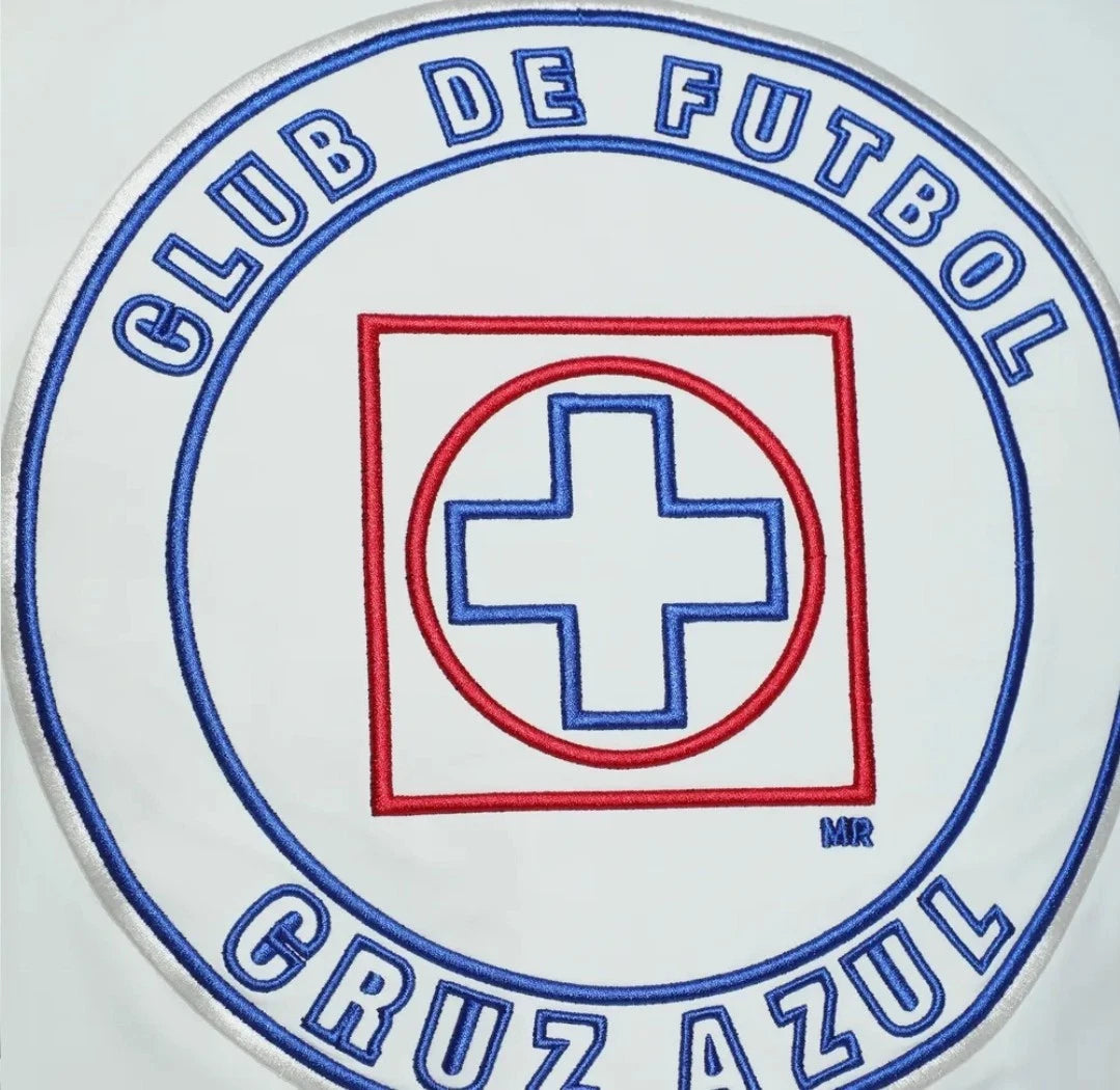 Pirma Men's Cruz Azul 26/27 Bomber Jacket (White/Blue)