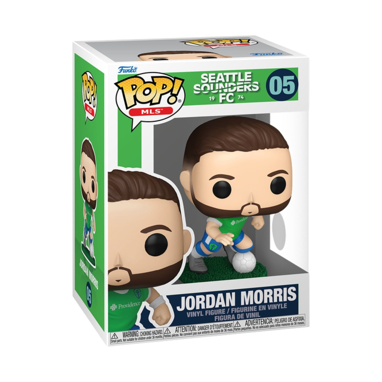 Seattle Sounders Jordan Morris Funko Pop (Green) | SoccerWearhouse
