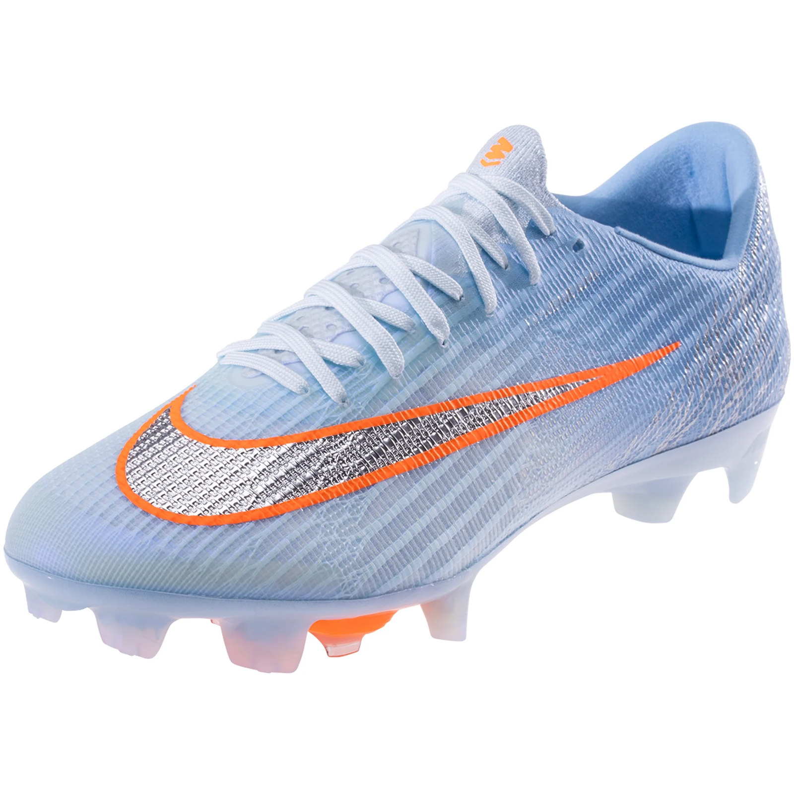 Nike Zoom Superfly 11 Elite NU4 Firm Ground Soccer Cleats (Celestine Blue/White/Orange)
