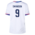 Nike Womens United States Mallory Swanson Home Jersey 24/25 (White)