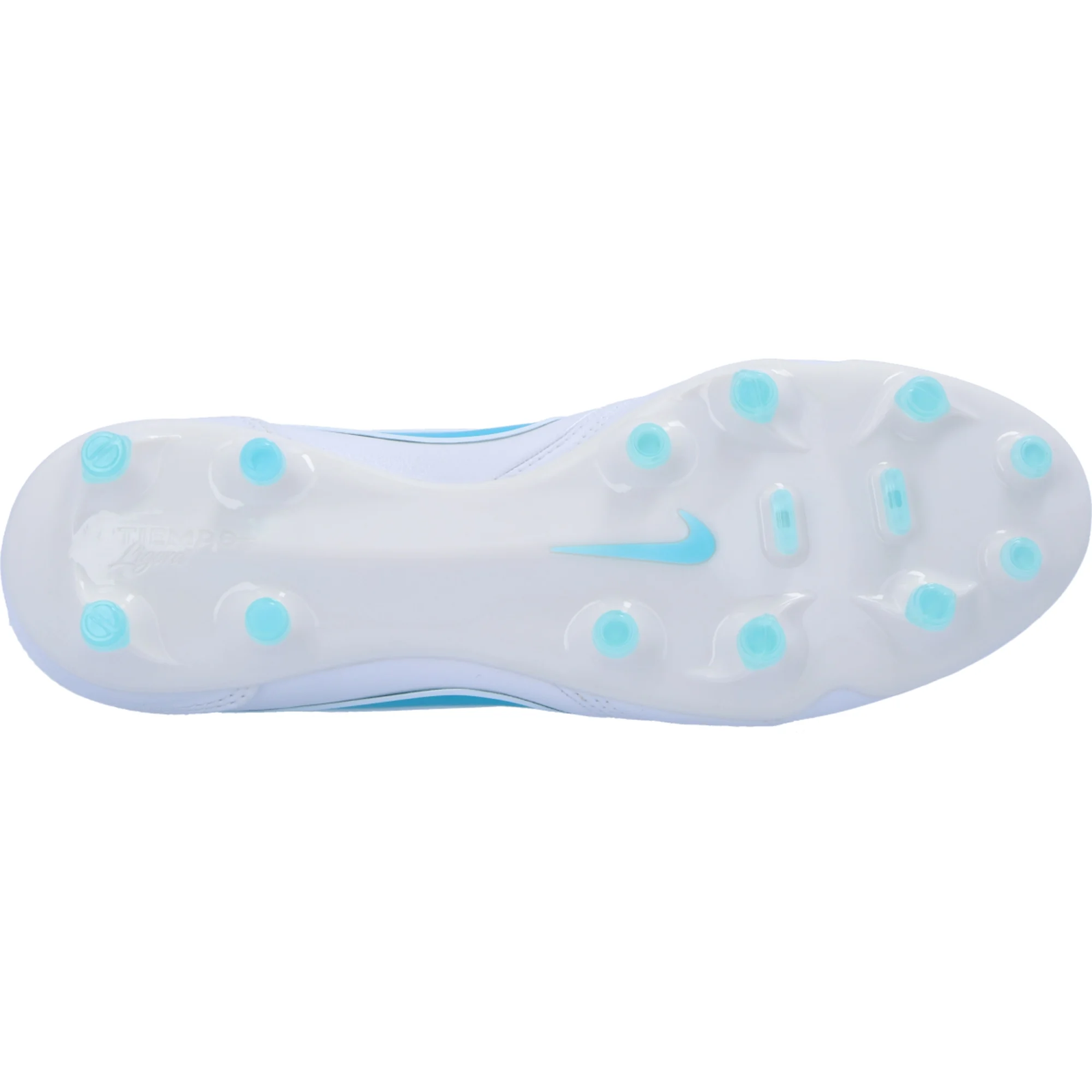 Nike Tiempo Ligera Pro Firm Ground Soccer Cleats (White/Dusty Cactus)