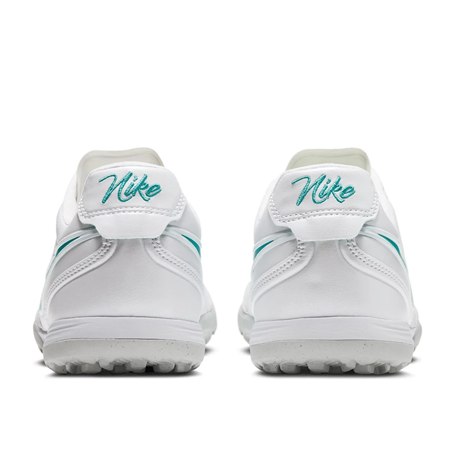 Nike Tiempo Ligera Pro Turf Soccer Shoes (White/Dusty Cactus)