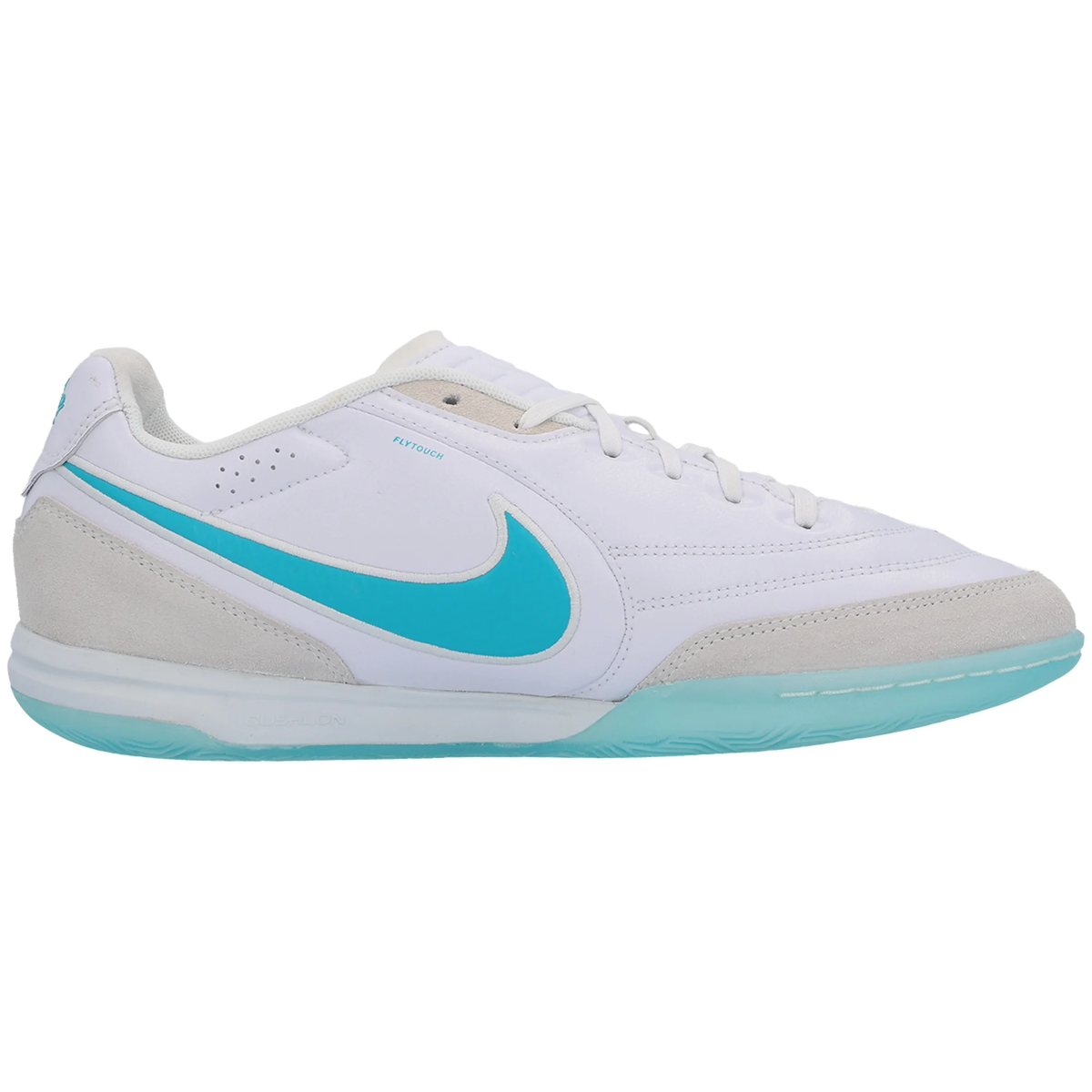 Nike Tiempo Streetgato Indoor Soccer Shoes (White/Dusty Cactus)