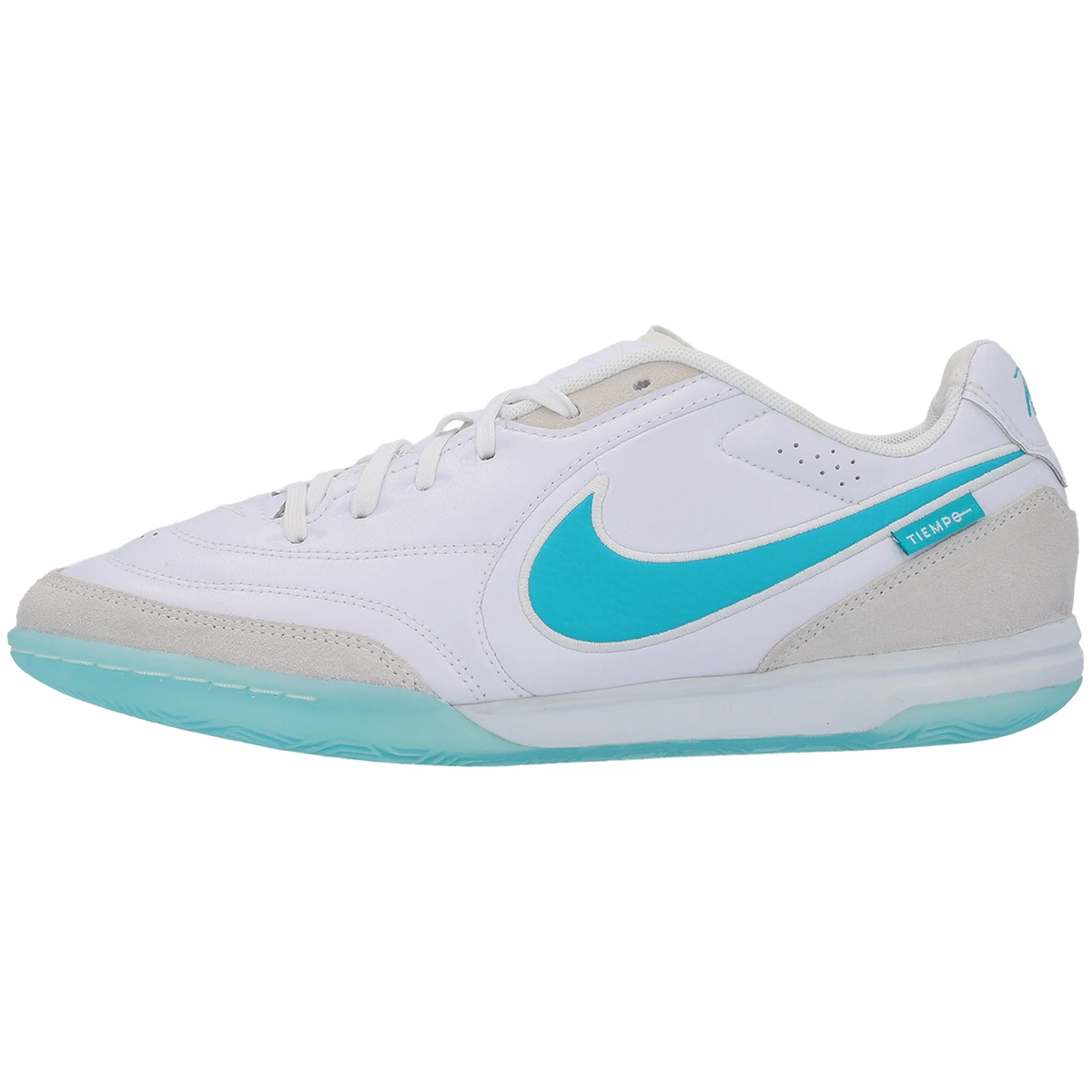 Nike Tiempo Streetgato Indoor Soccer Shoes (White/Dusty Cactus)