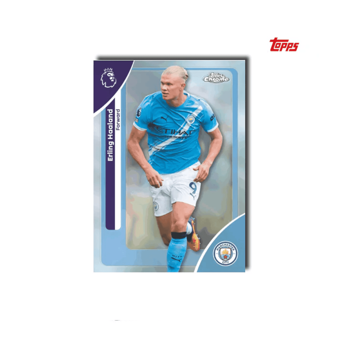 Topps Chrome 2026 Premier League Trading Cards Hanger Box (28 Cards) | SoccerWearhouse