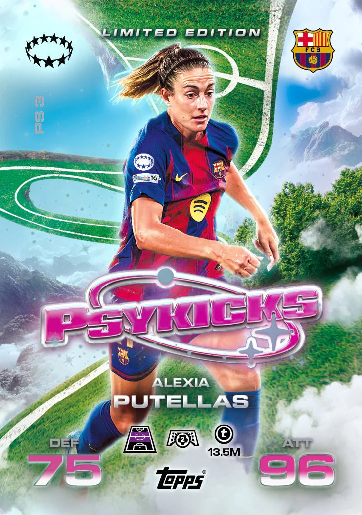 Topps Match Attax 2025/26 Psykicks Mega Tin 2 (45 Cards + 3 Limited Edition) | SoccerWearhouse