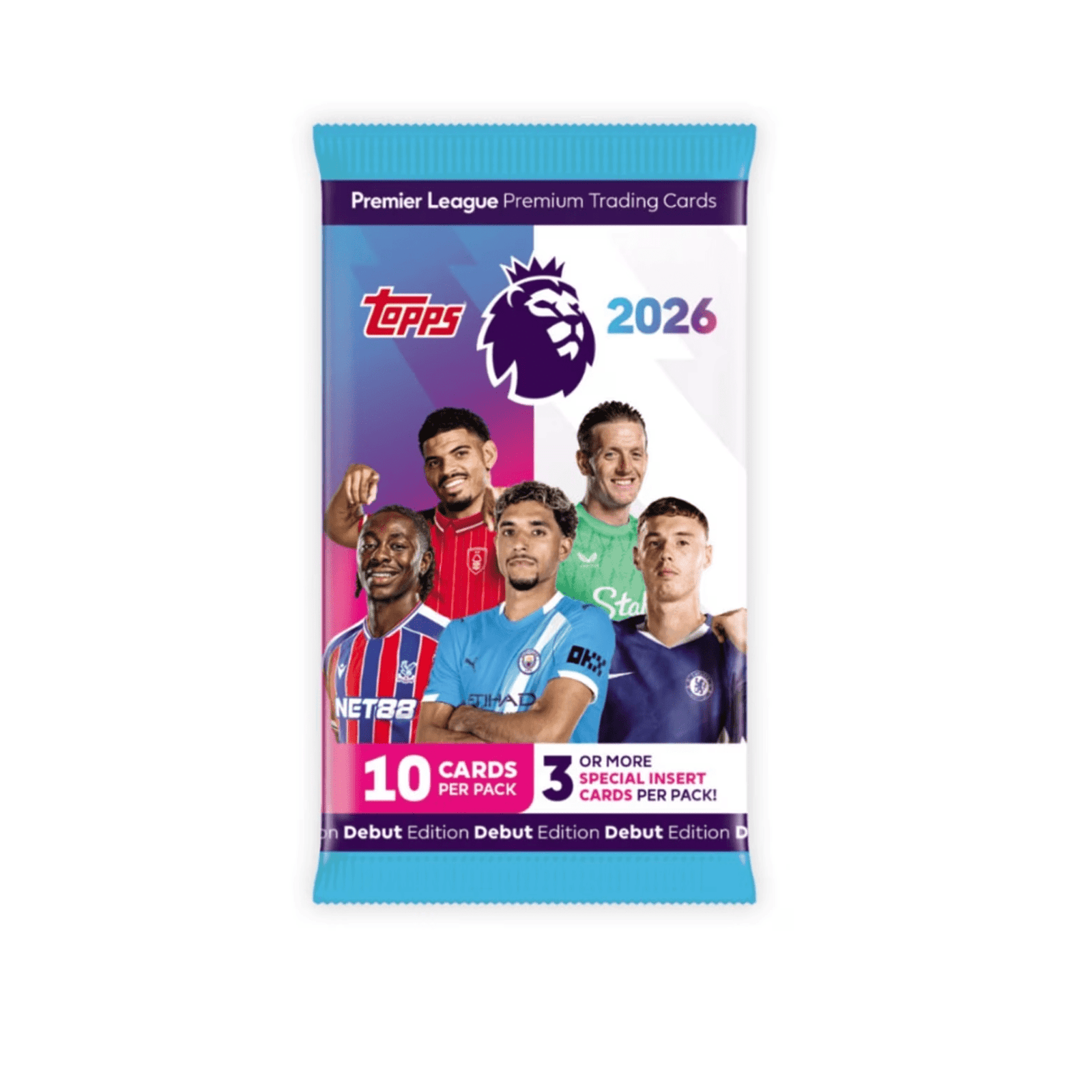 Topps Premier League Flagship Edition Trading Card Pack (10 Cards) | SoccerWearhouse