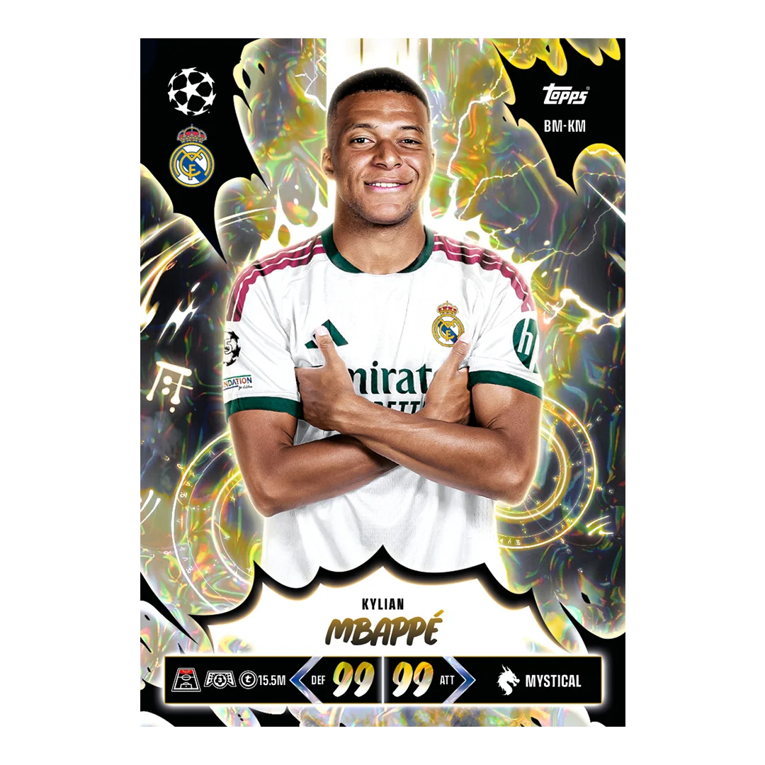 Topps UCL 26/27 Match Attax #1 Chart Toppers Cards (Green/Red) | SoccerWearhouse