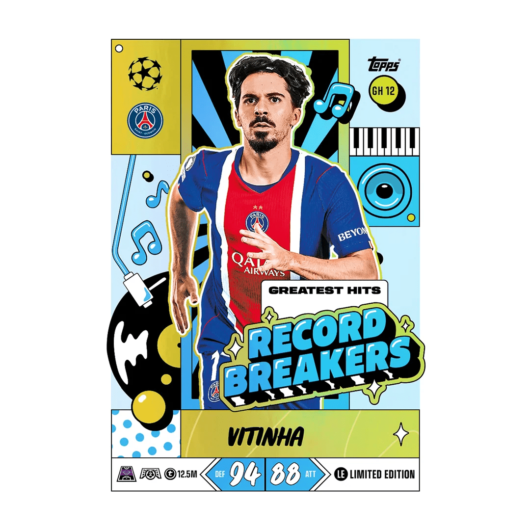 Topps UCL 26/27 Match Attax #3 Record Breakers Trading Card | SoccerWearhouse